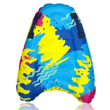 Inflatable Surfboard with Handle for Beach Surfing Swimming Floating,Portable Bodyboard Pool Float Summer Water Sport
