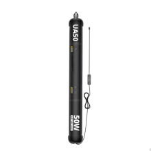 UA50 50W Bi-Färgad Uppblåsbar Luftslang Lampa 2700K-6500K Handhållen LED Ljusstav Bärbar Fotolampa