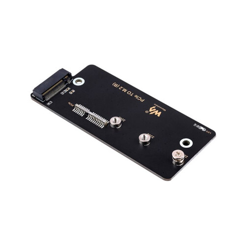 Waveshare Scheda Adattatore PCIe A M.2 NVMe SSD per Raspberry Pi Compute Module 4 CM4 Compatibile con SSD 2242/2260/2280