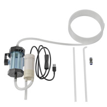 USB Powered Aquarium Water Changer 280GPH, Low Noise Pump for Efficient Fish Tank Cleaning