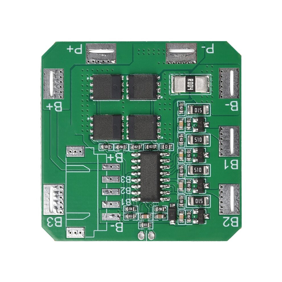 New 4S 3.7V Bms Battery Protection Board 20A 16A Continuous, Passive Balancing, Overcharge Overdischarge Protection 4711354309720