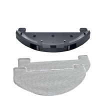 Soporte para Paños de Fregona con Recambios de Almohadillas para Aspiradoras para IHome AutoVac Nova Halo IHRV6 IHRV7 (1+2 Unidades)