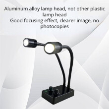 LED Microscope Light Source Lamp Illuminators for Industrial Camera Digital Microscope Phone Soldering Repair Welding