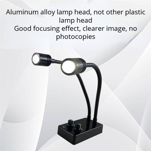 LED Microscope Light Source Lamp Illuminators for Industrial Camera Digital Microscope Phone Soldering Repair Welding