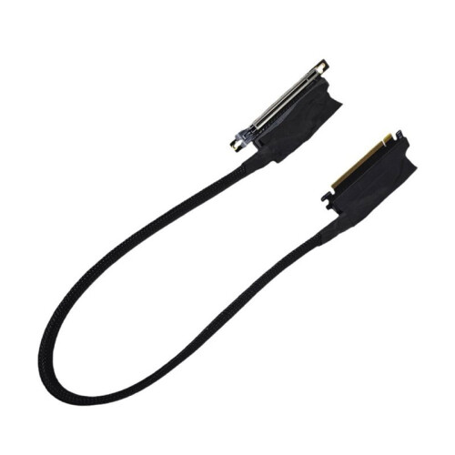 Cavi di Prolunga per Schede Grafiche PCIE 5.0 X16 A X16 GPU 512G per Chassis Server per  RTX50 Dual Reverse Bending 40CM