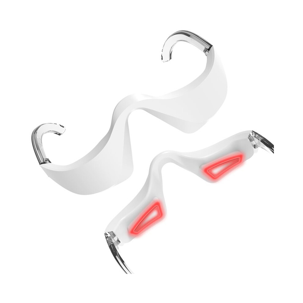 LED Under Eye Beauty Device 3D Microcurrent Contour Eye Massager Eye Care Glasses for Puffiness Fine Lines Eye Bag