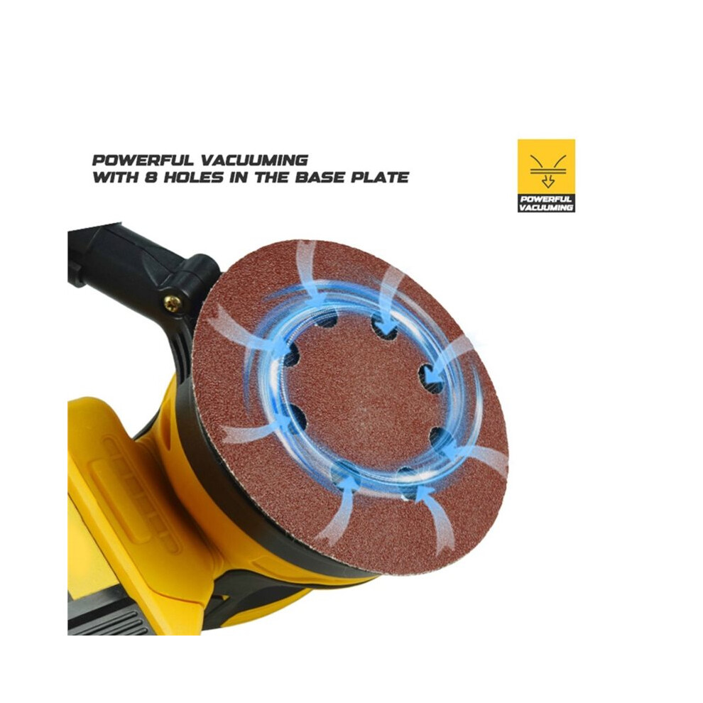 Electric Brushless Sander Disc Cordless Woodworking Sanding Putty Polishing Power Tool For 20V Battery Pi 6031015856898