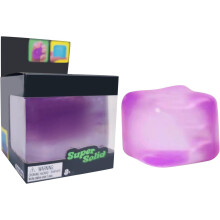(01-purple, One Size) Cubo hielo azúcar malta squishy antiestrés lento suave exprimir fidget sensorial ansiedad alivio calma
