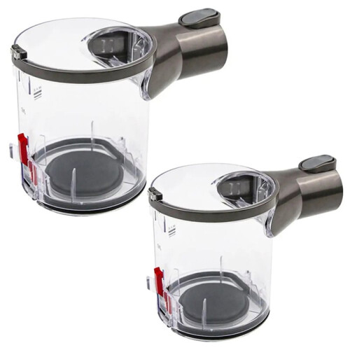 2PCS for  V6 DC58 DC61 DC59 DC62 SV03 HH08 SV07 Vacuum Cleaner Dust Bin,Dust Container ,B Interface Dust Cup 1