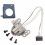 For Flashforge AD5X Extruder Hot End Heating Assembly Hot End Fan Silencer Kit 1