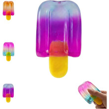 (1#c, -) Jäätelö design puristus stressipallo - söpö pehmo muovailtava hidas nousu sensorinen fidget, ahdistuksen lievitys 1B