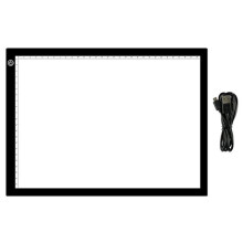 A3 LED Copy Board Light Tracing Box, Ultra-Thin Adjustable USB Power Artcraft Drawing, Streaming, Sketching ,Stenciling