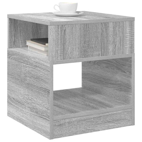 VidaXL vidaXL End Table 2 pcs Grey Sonoma 40.5 x 40 x 45 cm Engineered Wood 2