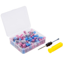 Kit di Accessori Universale per La Riparazione di Pneumatici Auto con Chiodo In Gomma e Tappo Tubeless.