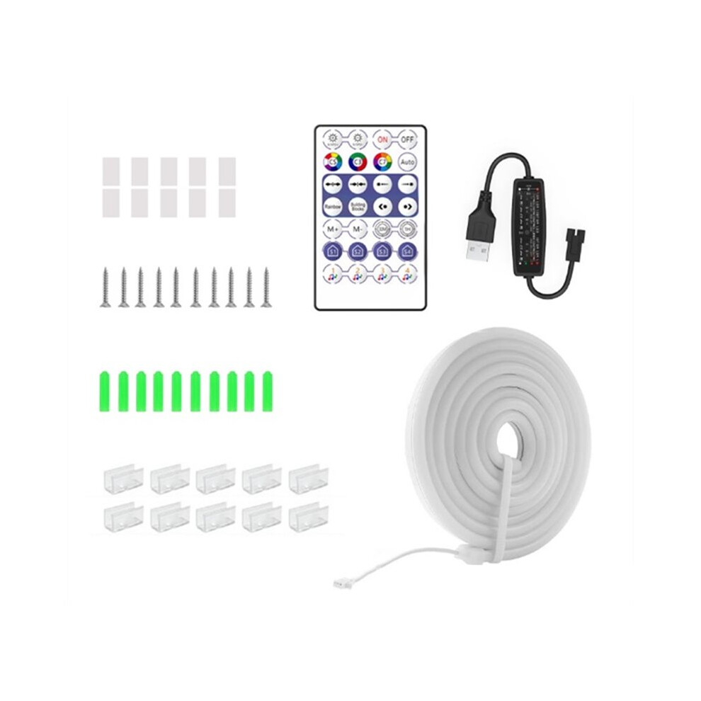 Interior Ambient Ing Usb Voice-Controlled Led Ambient S Strip For Indoor Ing For Bedroom, Gaming Room Light 4712562443664
