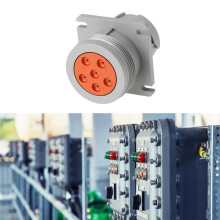 Suitable for HD10-6-96P Automotive Connectors, 6-Hole Male/Female Fixed Cable Termination Harness Connector