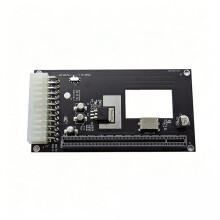 Carte Adaptatrice Oculink SFF-8612 SFF-8611 Vers PCIe PCI-E 16X avec Port D'Alimentation ATX 24 Broches pour Carte Graphique de Carte Mère