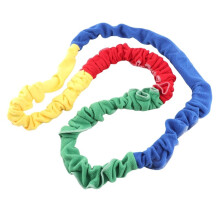 Elastic Tension Rope for Kids,Colorful Sensory Integration Training Tool,Design for Enhanced Group and Coordination