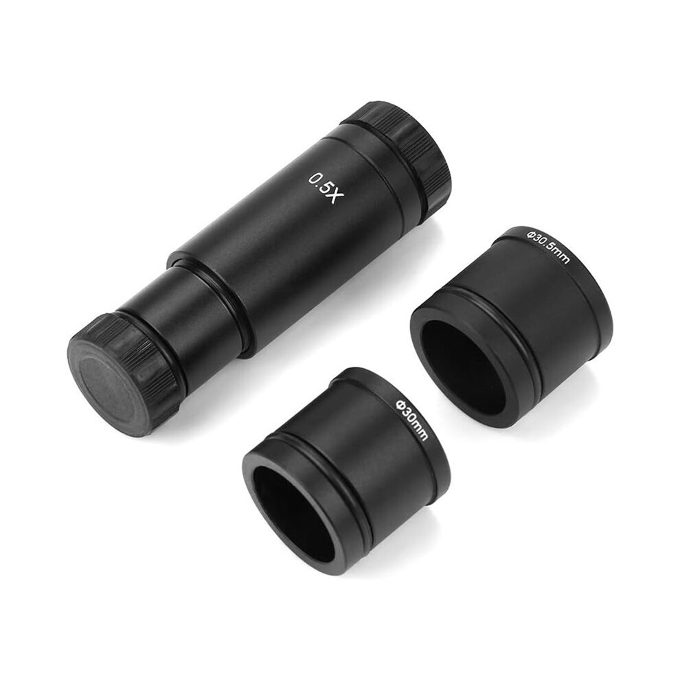 1 Set Microscope Adapter 0.5 X Electronic Eyepiece, 23.2Mm To 30Mm And 23.2Mm To 30.5Mm Ccd Camera Eyepiece Adapter Kit 6031368527223