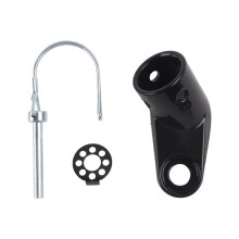 Bike Trailer Hitch Set, Heavy Duty Bicycle Trailer Coupler Replacement Bike Cargo Trailer Connector Attachment
