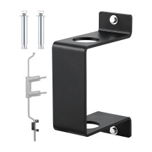 Verticaal Halteropslagrek Muurbevestigd Squat Bar Opberghouder Halterhouder Rek Bevestigingen voor Gym Workout