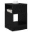 VidaXL vidaXL End Table 2 pcs Black Oak 30.5 x 30 x 45 cm Engineered Wood 3
