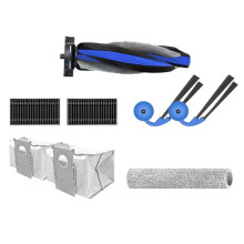 Zubehör für T90 PRO Staubsauger, Inklusive Hauptwalzenbürste, Seitenbürste, Filterwalze, Wischmopp und Staubbeutel (8 Stück)
