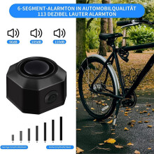 Bicycle Alarm System Bicycle Alarm System with Remote Control Wireless Motorcycle Bicycle Tracker Anti-Theft Bike Alarm