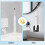 Wall Charger for Electric Toothbrushes,Replacement Charging Station Socket for  IO3-IO6 PRO/DB Series B EU Plug 1