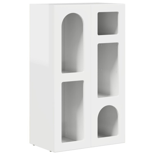 VidaXL vidaXL Sideboard High Gloss White 59 x 35 x 100.5 cm Engineered Wood 1
