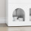 VidaXL vidaXL Sideboard High Gloss White 80.5 x 35 x 59 cm Engineered Wood 5