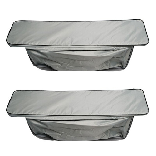 2X Saco de Armazenamento para Assento de  Inflável para Canoa com Almofada Acolchoada Saco de Assento para Assento de  com Almofada