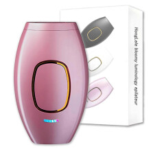 Épilateur à lumière pulsée pour hommes et femmes, rose, pour une épilation douce et durable