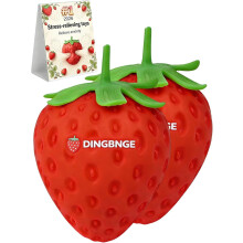 (Small 3.15in 2pcs, -) Fresa squishy lento 8cm jumbo gigante fruta antiestrés adultos suave exprimir
