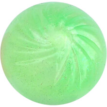 (Green, -) Läpinäkyvä höyrytetty pulla stressilelu – glitter jauhe dumpling puristus, hitaasti nouseva taikina pallo