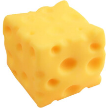 (Yellow-7x7cm, -) Iso juusto sokerikuutio pehmo – hidas paluu muotoiltava puristuspallo lapsille/aikuisille pöytä 10cm