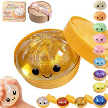 (Yellow B, -) Glitter dumpling pehmo – pehmeä puristus dekompressio taikina ahdistuksen lievitykseen
