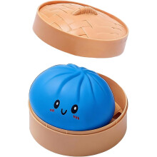 (Royal Blue, -) Dumpling squishy vaporera sensorial fidget exprimir adolescentes adultos relleno Pascua