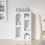 VidaXL vidaXL Sideboard White 59 x 35 x 100.5 cm Engineered Wood 4