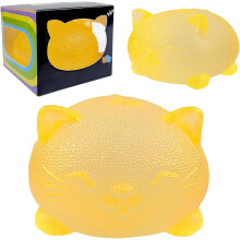 (03-orange, One Size) Cubo hielo azúcar malta squishy antiestrés lento suave exprimir fidget sensorial ansiedad alivio calma