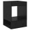 VidaXL vidaXL End Table Black Oak 40 x 40 x 56 cm Engineered Wood 2