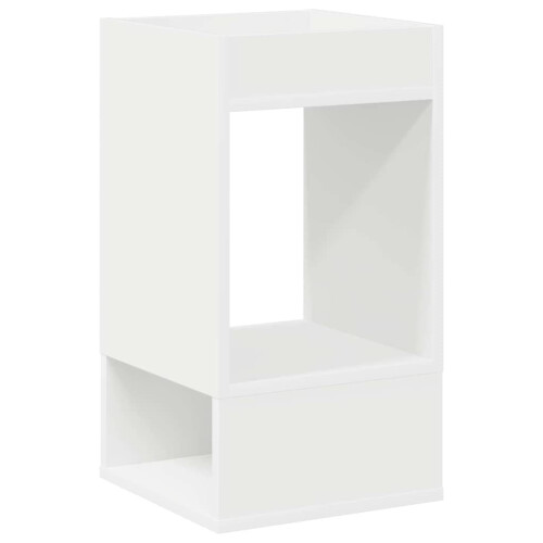 VidaXL vidaXL End Table White 30 x 30 x 56 cm Engineered Wood 1