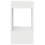 VidaXL vidaXL End Table White 30 x 30 x 56 cm Engineered Wood 5