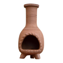 Handgemaakte Terracotta Houderbrander voor Smudging en Meditaties - Mexicaanse Stijl Chiminea Klei Wierookschaal
