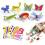 (#D, -) Puzzle insecte hârtie 25 buc 1