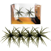 (C, -) 4PCS Sea Urchin Soft Bait – Realistic Fuzzy Dice Fishing Lure for Drop Shot & Wacky Rig