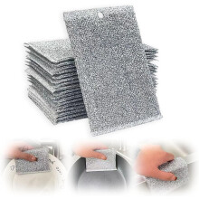 (15 Pcs, -) Mehrzweck Draht Spüllappen – Nicht Kratzend Metall Draht Spültuch verdickt für Küche