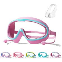 (#5, -) Lunettes Natation Enfant HD Large Monture – 2026 Étanche Anti-Buée pour Enfant 3-14 Ans