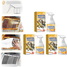 (3pcs, -) Kuchynský sprej na čistenie mastnoty – Ťažký odstraňovač oleja na dosky, sporák, rúry