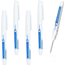 (White, -) 4 balenie Fixky na hlboké otvory – 20mm dlhý hrot rýchloschnúce vodeodolné do kúpeľne spracovania dreva